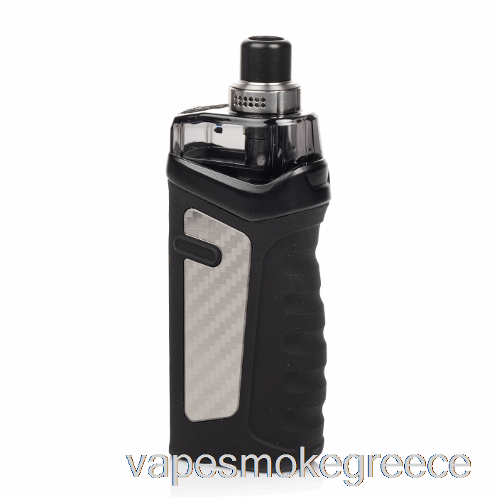 Vape Greece Vandy Vape Jackaroo 70w Pod Mod Kit από ανθρακονήματα ασημί